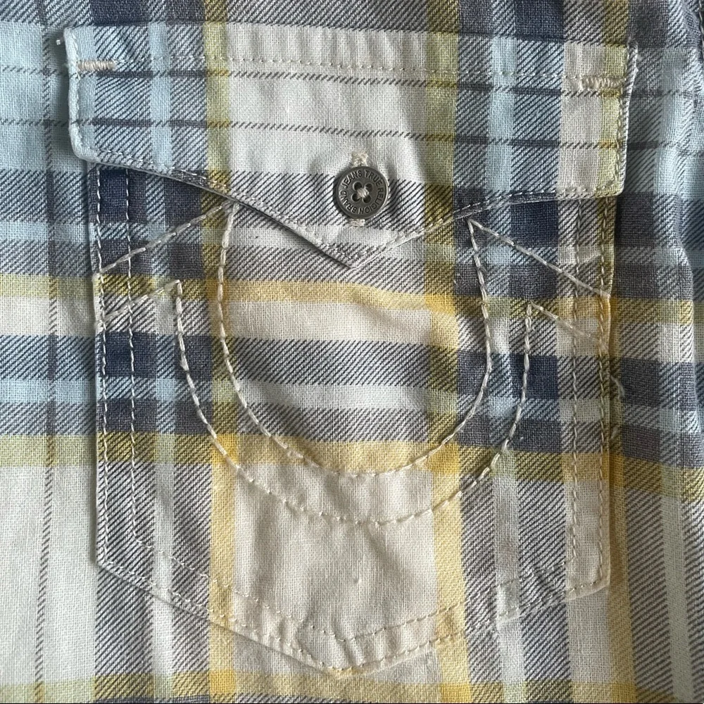 True Religion western style long sleeve dress shirt